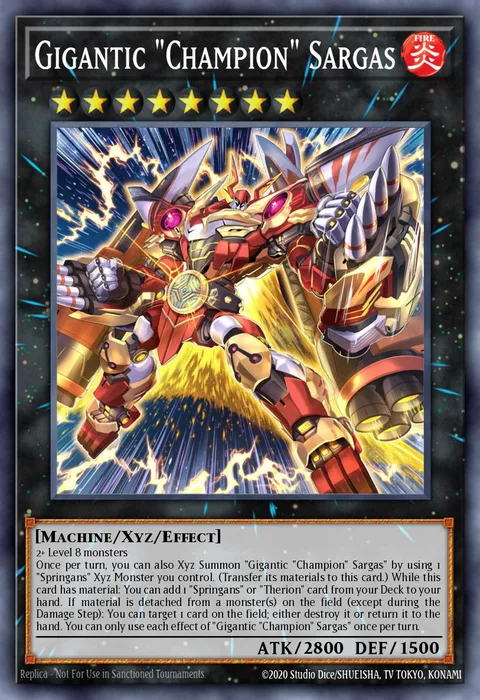 Gigantic ""Champion"" Sargas