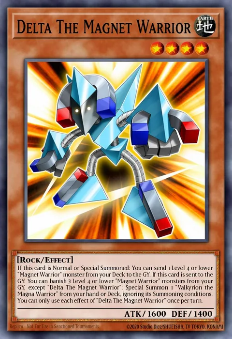 Delta The Magnet Warrior