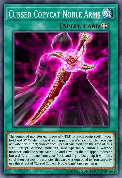 Cursed Copycat Noble Arms