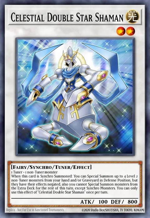 Celestial Double Star Shaman
