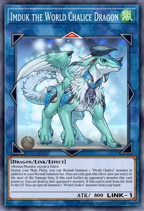 Imduk the World Chalice Dragon