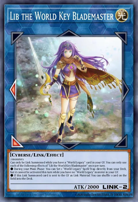 Lib the World Key Blademaster