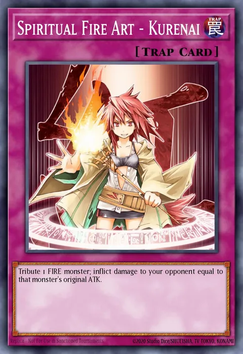 Spiritual Fire Art - Kurenai