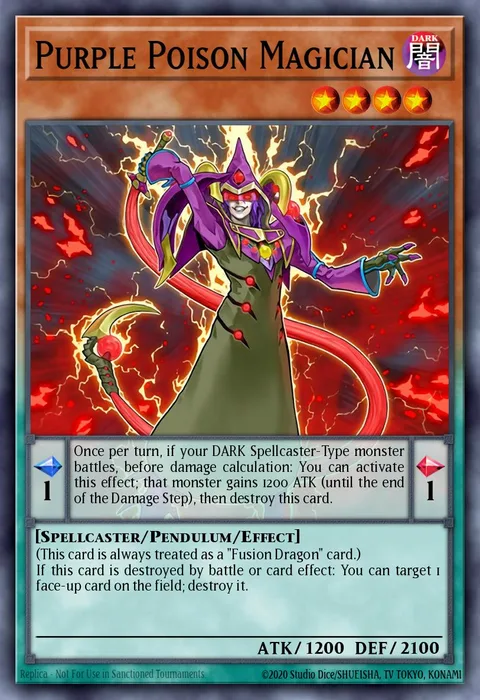 Purple Poison Magician
