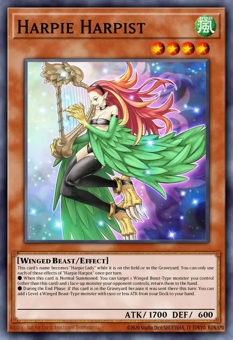 Harpie Harpist