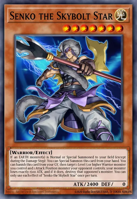 Senko the Skybolt Star