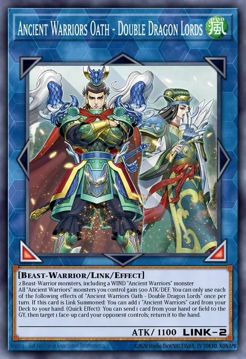 Ancient Warriors Oath - Double Dragon Lords