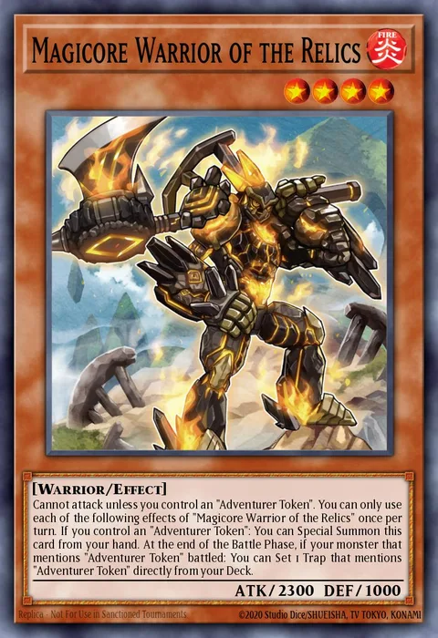 Magicore Warrior of the Relics