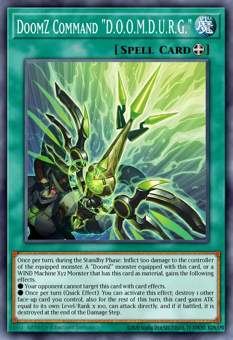 DoomZ Command ""D.O.O.M.D.U.R.G.""