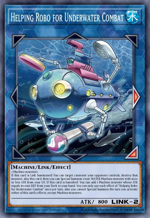 Helping Robo for Underwater Combat
