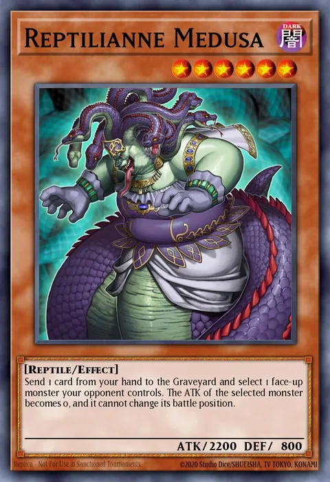 Reptilianne Medusa